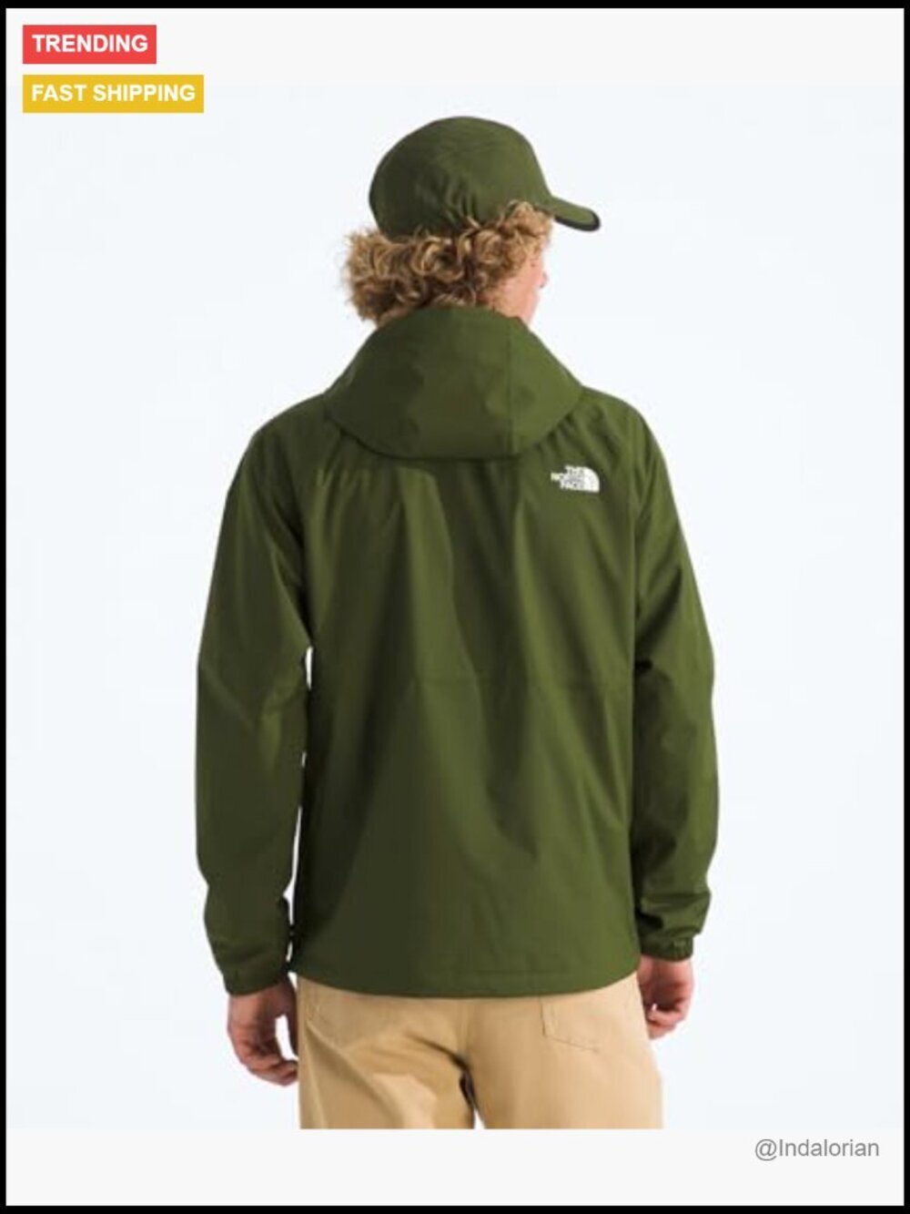 Waterproof Windproof Rain Jacket With Secure Zip Pockets View 4